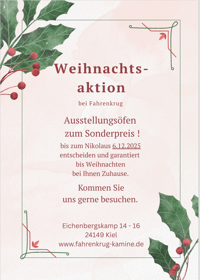 Kachelofen Tage bei Fahrenkrug 26-27 Sep. 10-18 Uhr